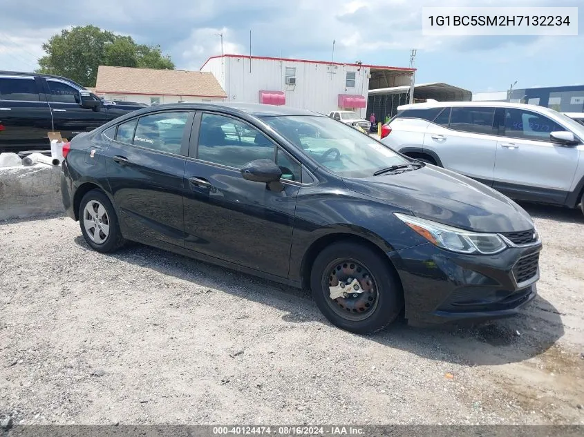 2017 Chevrolet Cruze Ls Auto VIN: 1G1BC5SM2H7132234 Lot: 40124474