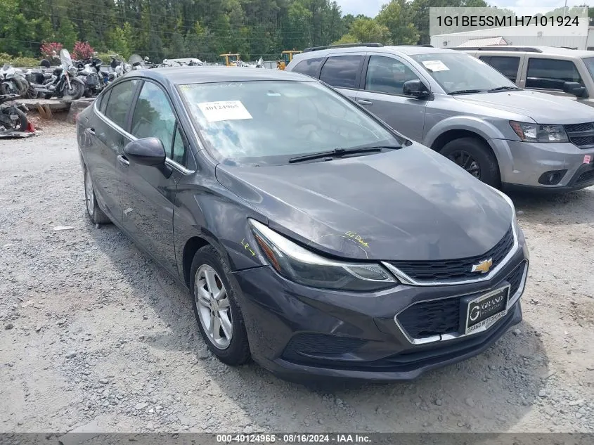 1G1BE5SM1H7101924 2017 Chevrolet Cruze Lt Auto