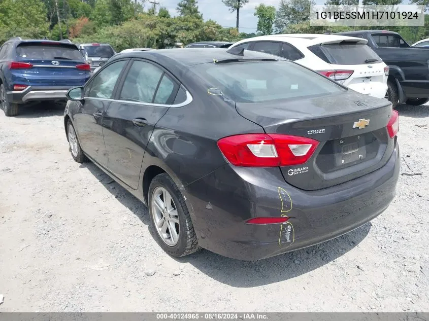 2017 Chevrolet Cruze Lt Auto VIN: 1G1BE5SM1H7101924 Lot: 40124965