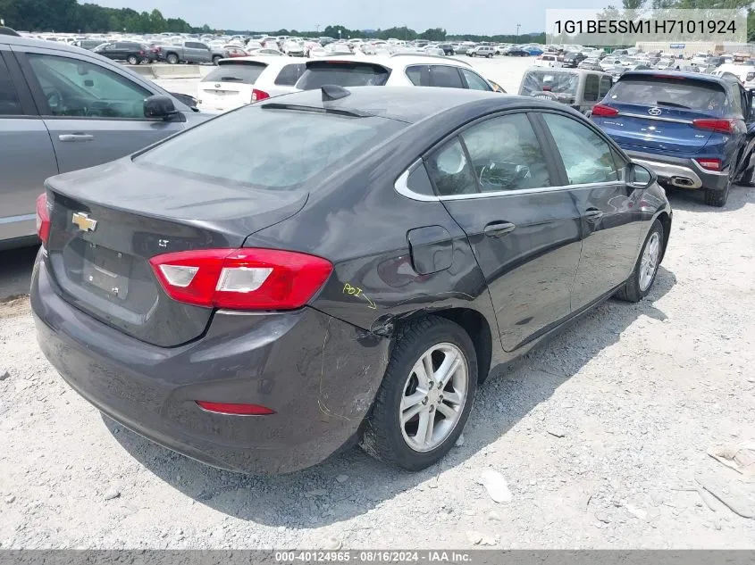 2017 Chevrolet Cruze Lt Auto VIN: 1G1BE5SM1H7101924 Lot: 40124965