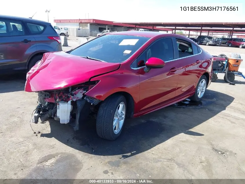 2017 Chevrolet Cruze Lt Auto VIN: 1G1BE5SM3H7176561 Lot: 40133933