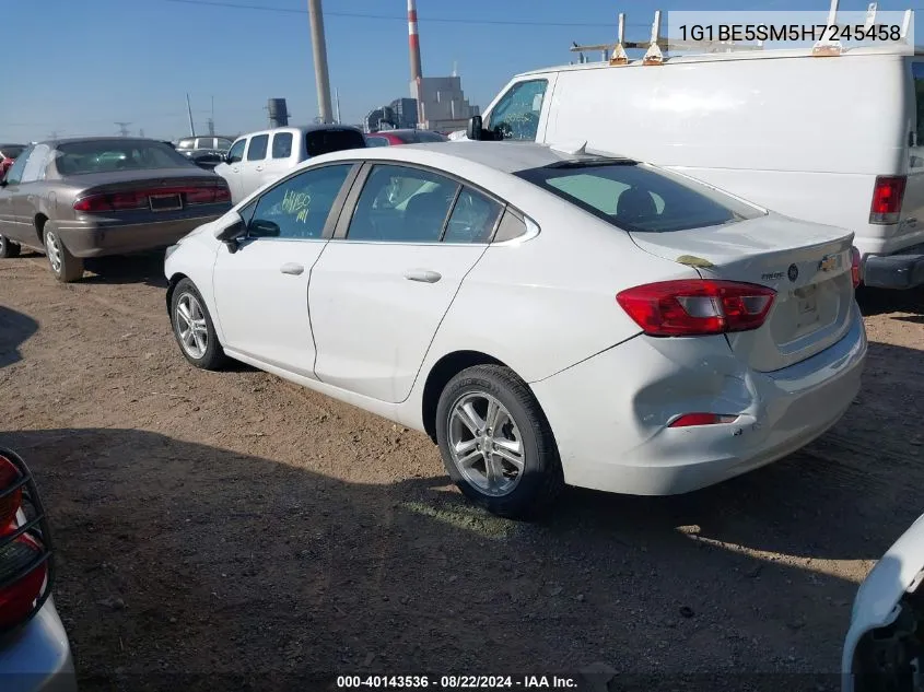 2017 Chevrolet Cruze Lt Auto VIN: 1G1BE5SM5H7245458 Lot: 40143536