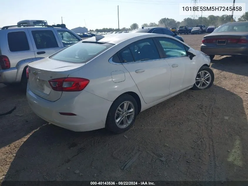 1G1BE5SM5H7245458 2017 Chevrolet Cruze Lt Auto