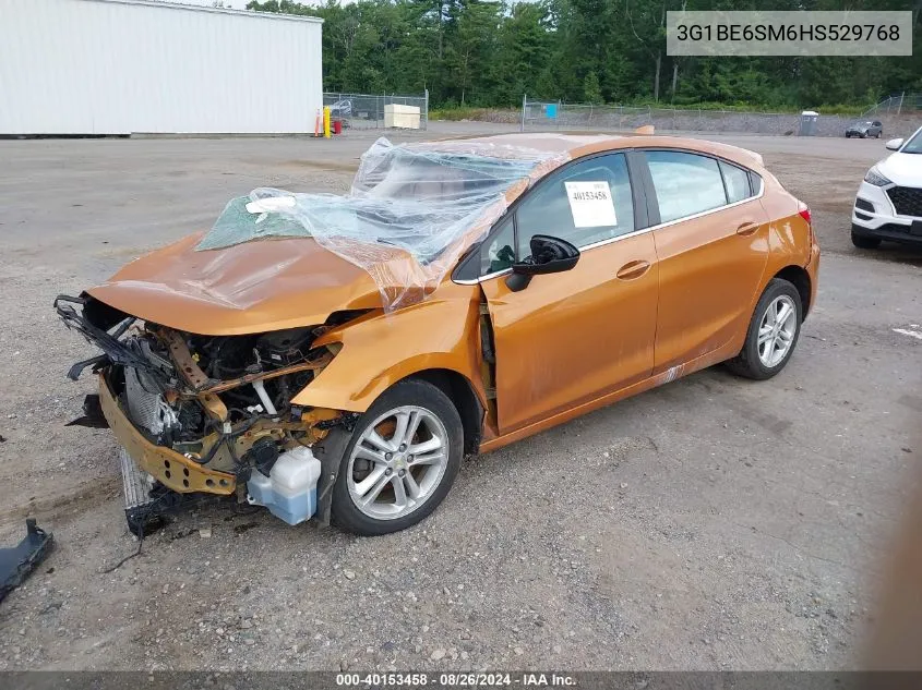 2017 Chevrolet Cruze Lt Auto VIN: 3G1BE6SM6HS529768 Lot: 40153458