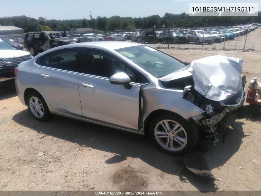 2017 Chevrolet Cruze Lt Auto VIN: 1G1BE5SM1H7195111 Lot: 40162929