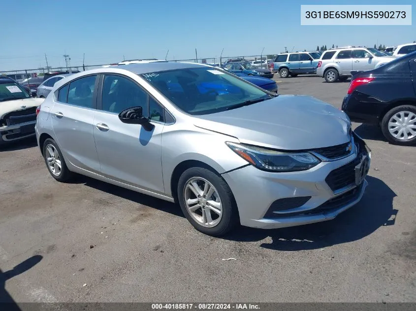 2017 Chevrolet Cruze Lt Auto VIN: 3G1BE6SM9HS590273 Lot: 40185817