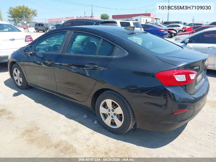 2017 Chevrolet Cruze Ls Auto VIN: 1G1BC5SM3H7109030 Lot: 40187234