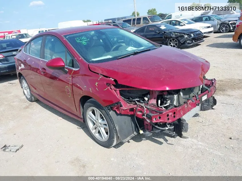 2017 Chevrolet Cruze Lt Auto VIN: 1G1BE5SM7H7133910 Lot: 40194840