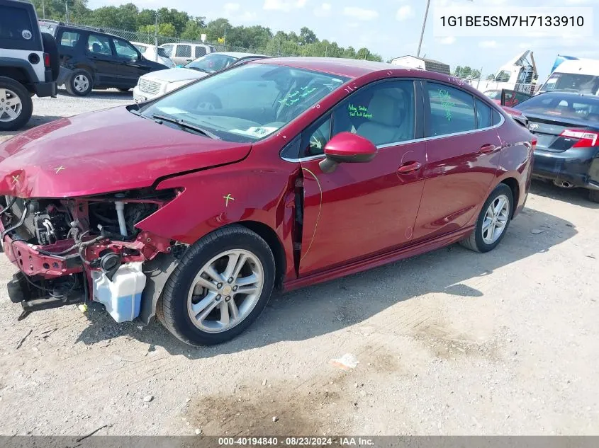 2017 Chevrolet Cruze Lt Auto VIN: 1G1BE5SM7H7133910 Lot: 40194840