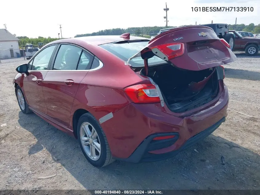 1G1BE5SM7H7133910 2017 Chevrolet Cruze Lt Auto