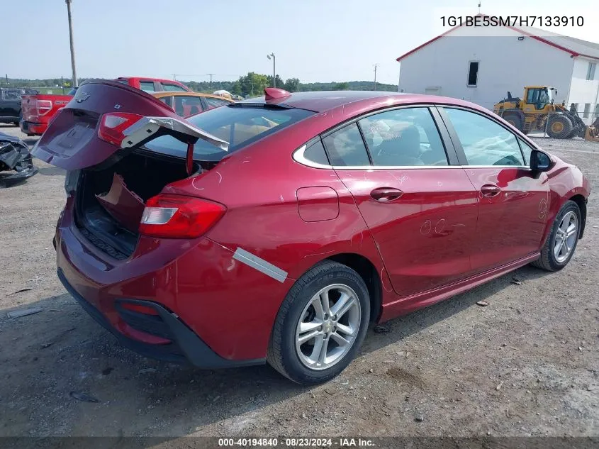 1G1BE5SM7H7133910 2017 Chevrolet Cruze Lt Auto