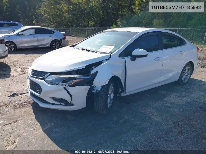 1G1BE5SM7H7185893 2017 Chevrolet Cruze Lt Auto