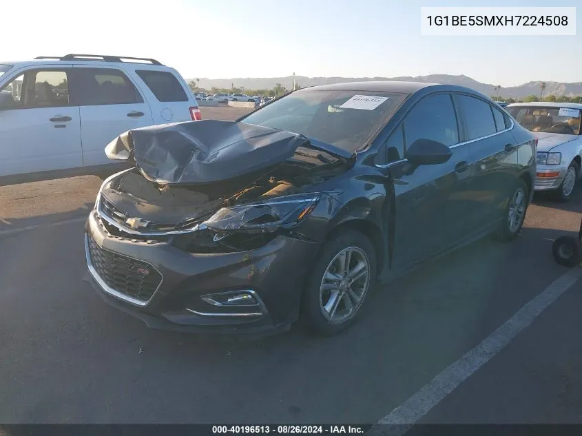 1G1BE5SMXH7224508 2017 Chevrolet Cruze Lt Auto