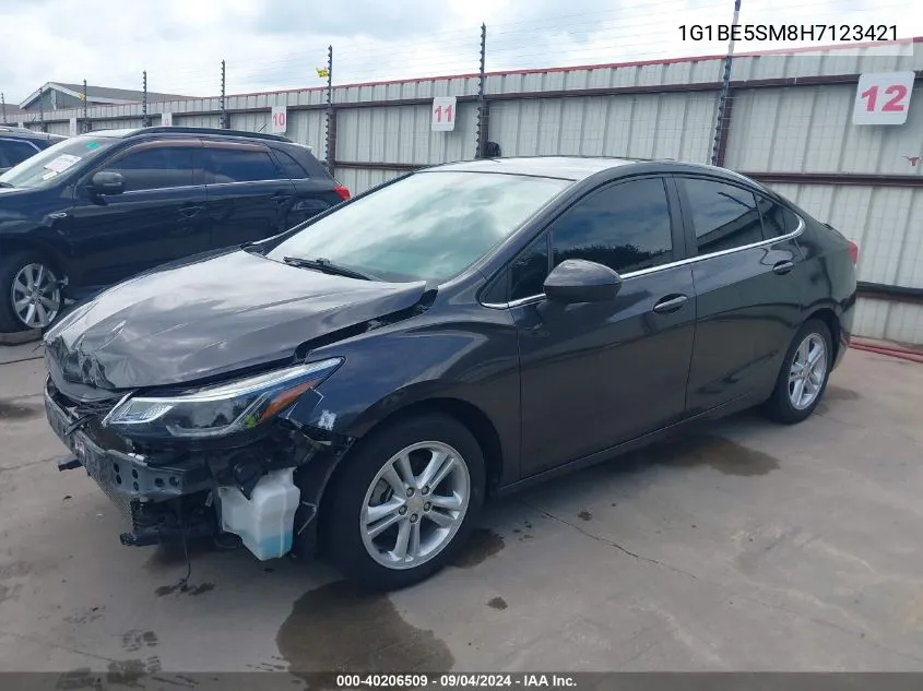 2017 Chevrolet Cruze Lt Auto VIN: 1G1BE5SM8H7123421 Lot: 40206509