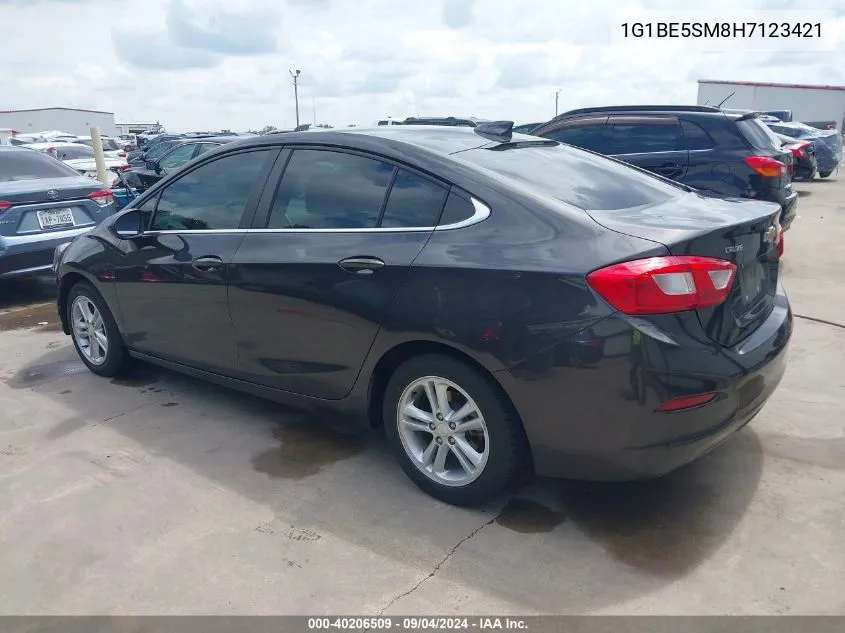 1G1BE5SM8H7123421 2017 Chevrolet Cruze Lt Auto