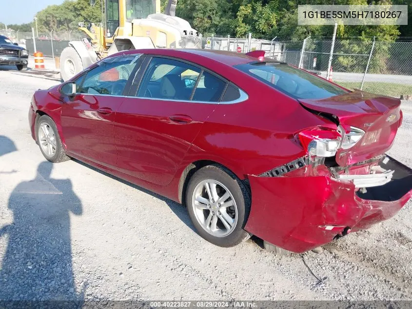 1G1BE5SM5H7180267 2017 Chevrolet Cruze Lt Auto