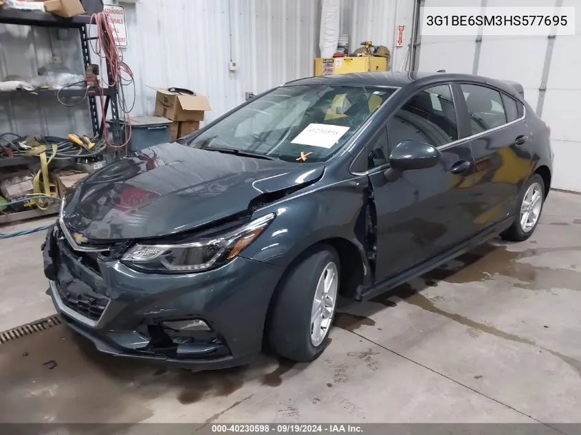 3G1BE6SM3HS577695 2017 Chevrolet Cruze Lt Auto