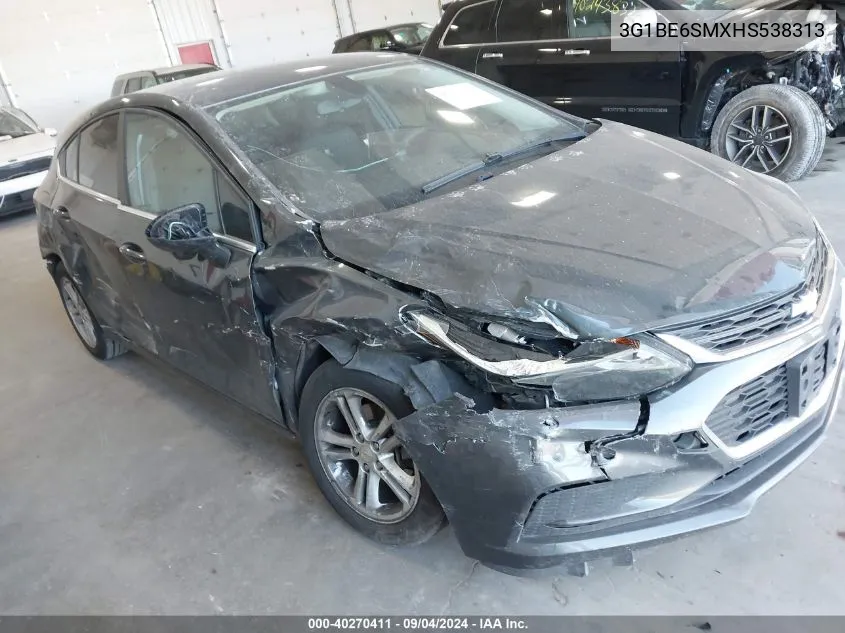 3G1BE6SMXHS538313 2017 Chevrolet Cruze Lt