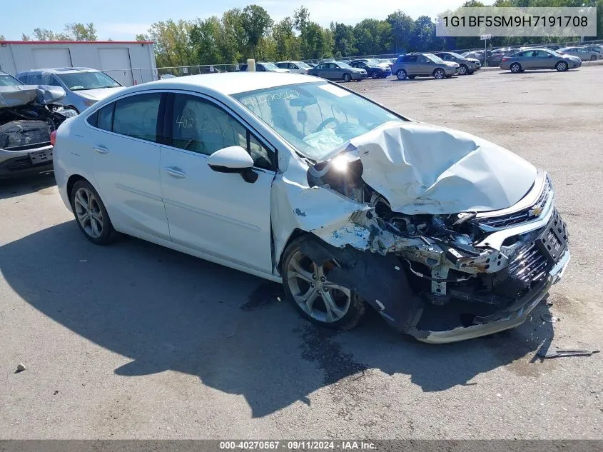 1G1BF5SM9H7191708 2017 Chevrolet Cruze Premier Auto