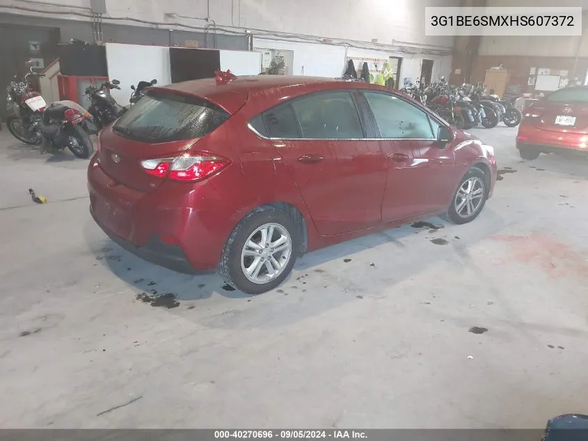 3G1BE6SMXHS607372 2017 Chevrolet Cruze Lt Auto