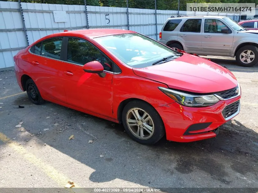 2017 Chevrolet Cruze Lt Auto VIN: 1G1BE5SM6H7164274 Lot: 40273069