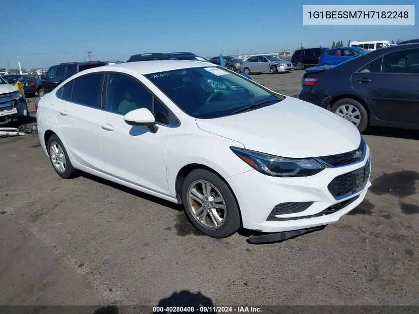 1G1BE5SM7H7182248 2017 Chevrolet Cruze Lt Auto