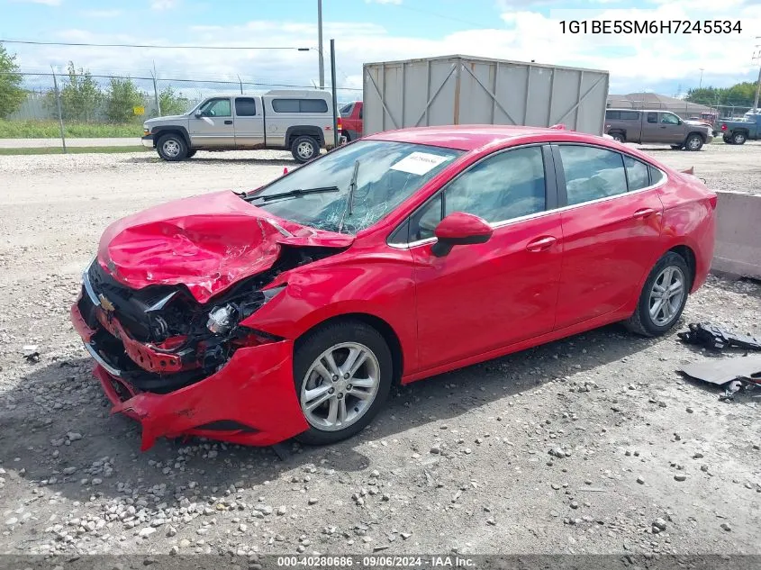 2017 Chevrolet Cruze Lt Auto VIN: 1G1BE5SM6H7245534 Lot: 40280686