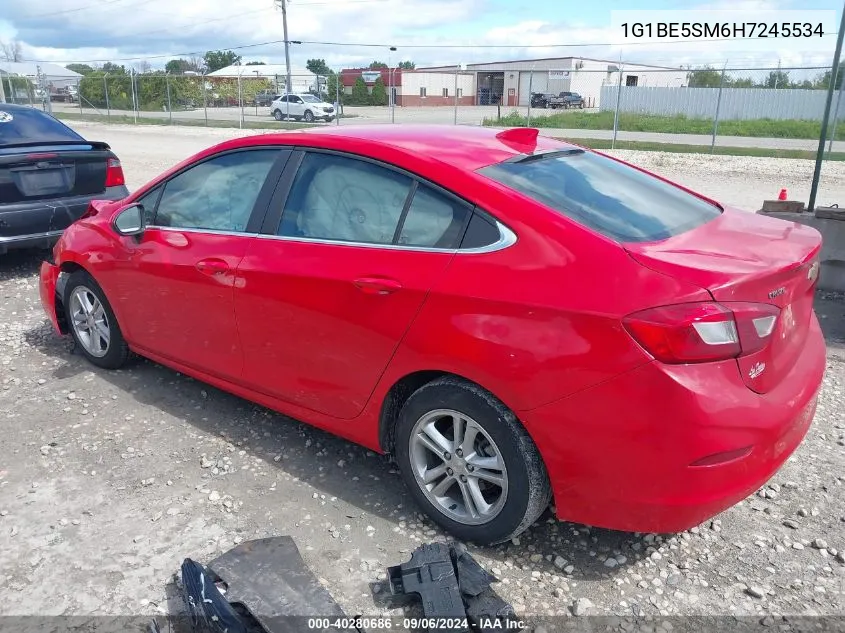 2017 Chevrolet Cruze Lt Auto VIN: 1G1BE5SM6H7245534 Lot: 40280686