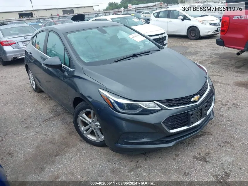 2017 Chevrolet Cruze Lt Auto VIN: 3G1BE6SM7HS611976 Lot: 40285611