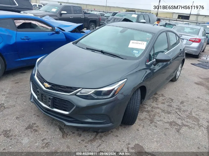 2017 Chevrolet Cruze Lt Auto VIN: 3G1BE6SM7HS611976 Lot: 40285611