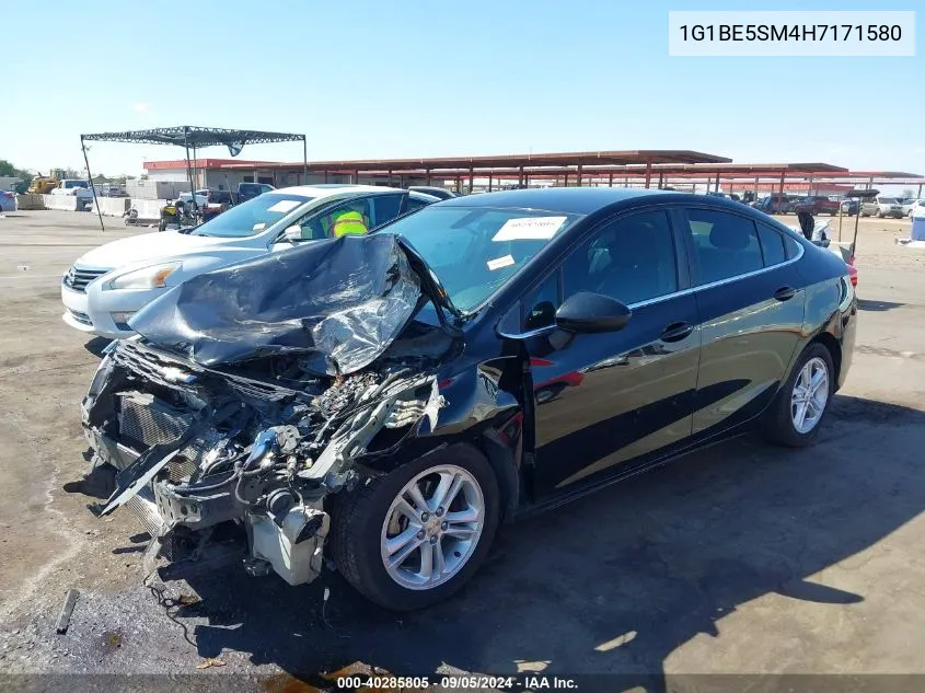 2017 Chevrolet Cruze Lt Auto VIN: 1G1BE5SM4H7171580 Lot: 40285805