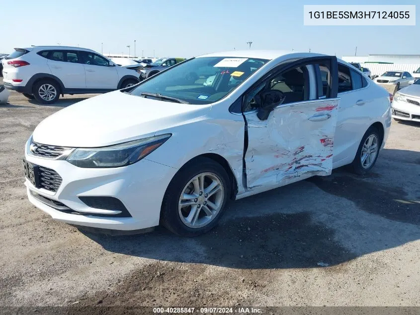 2017 Chevrolet Cruze Lt Auto VIN: 1G1BE5SM3H7124055 Lot: 40285847