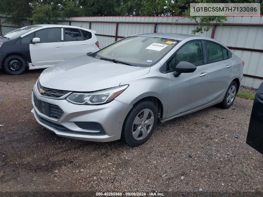 2017 Chevrolet Cruze Ls Auto VIN: 1G1BC5SM7H7133086 Lot: 40285868