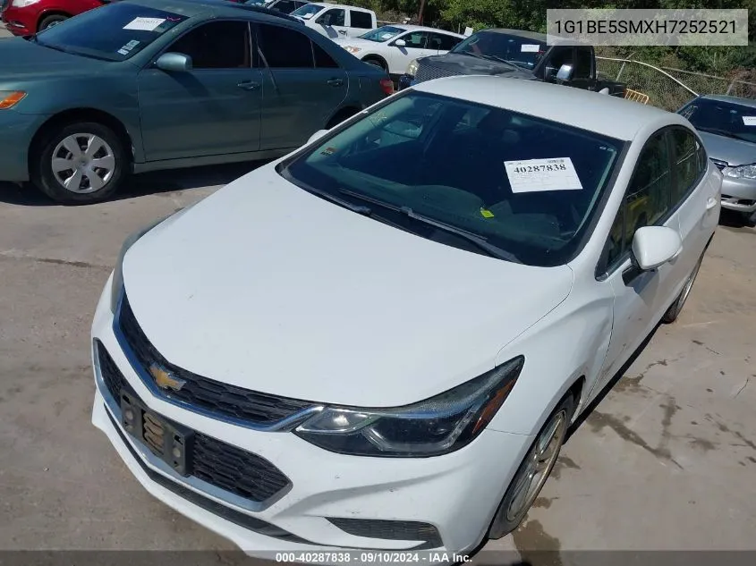 2017 Chevrolet Cruze Lt Auto VIN: 1G1BE5SMXH7252521 Lot: 40287838