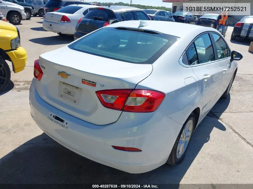 1G1BE5SMXH7252521 2017 Chevrolet Cruze Lt Auto