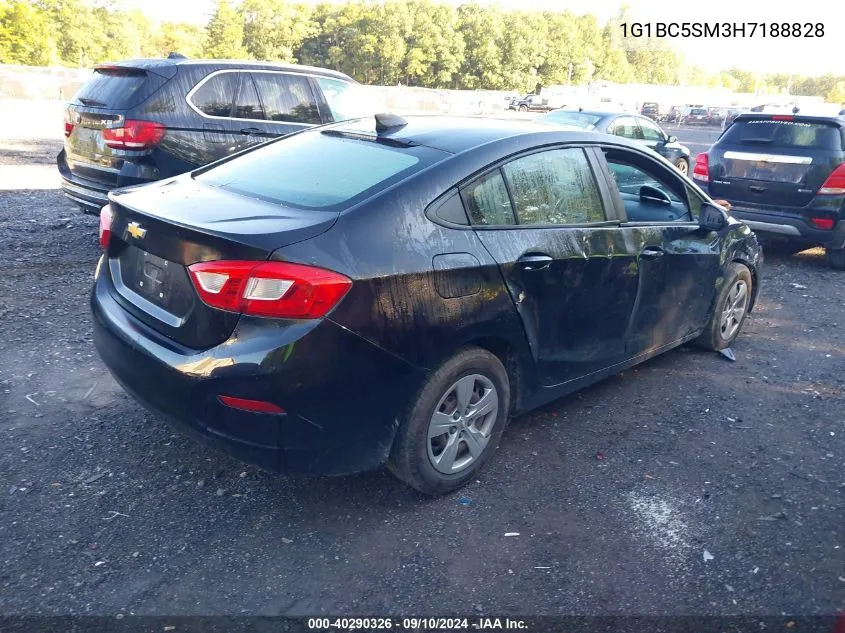 1G1BC5SM3H7188828 2017 Chevrolet Cruze Ls