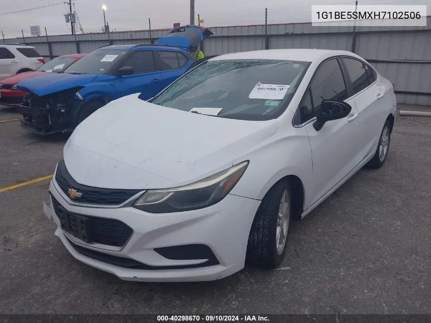 1G1BE5SMXH7102506 2017 Chevrolet Cruze Lt Auto