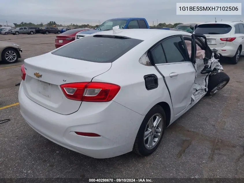 1G1BE5SMXH7102506 2017 Chevrolet Cruze Lt