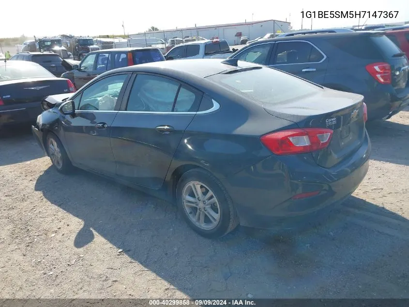 1G1BE5SM5H7147367 2017 Chevrolet Cruze Lt Auto