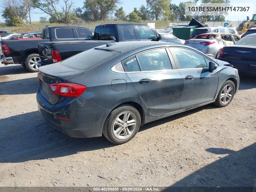 1G1BE5SM5H7147367 2017 Chevrolet Cruze Lt Auto