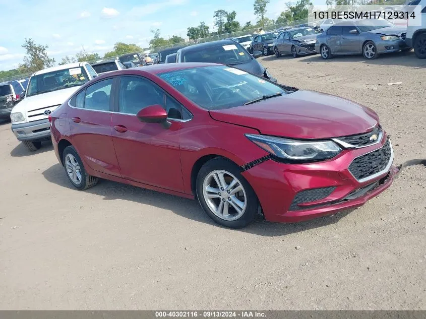 1G1BE5SM4H7129314 2017 Chevrolet Cruze Lt Auto