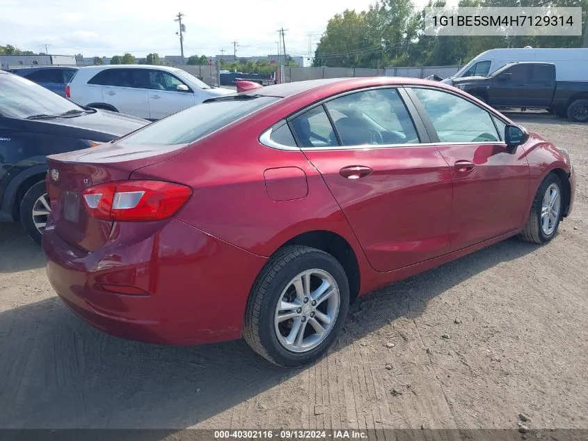 1G1BE5SM4H7129314 2017 Chevrolet Cruze Lt Auto