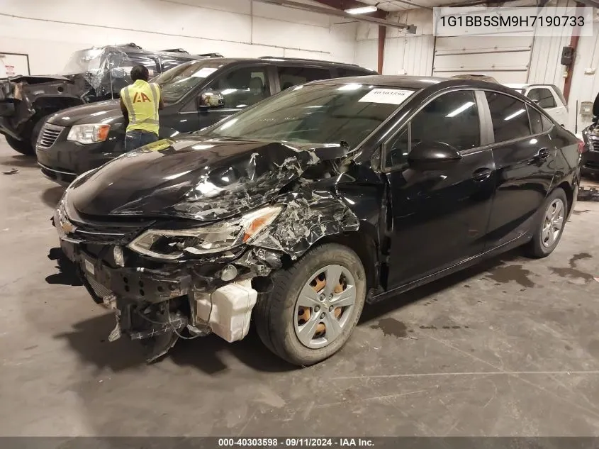 1G1BB5SM9H7190733 2017 Chevrolet Cruze Ls Manual