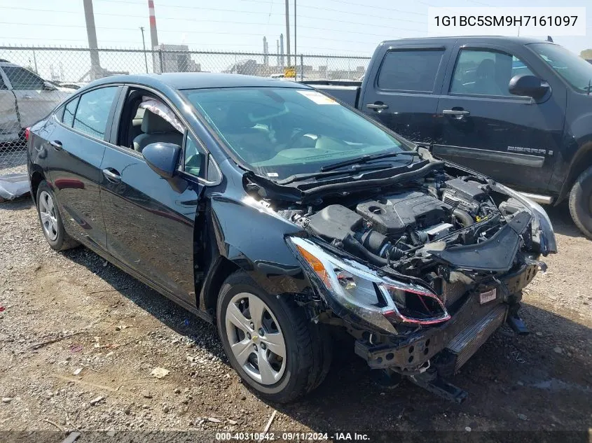 2017 Chevrolet Cruze Ls Auto VIN: 1G1BC5SM9H7161097 Lot: 40310542