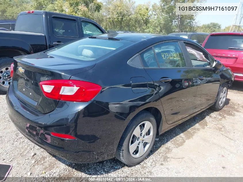 2017 Chevrolet Cruze Ls Auto VIN: 1G1BC5SM9H7161097 Lot: 40310542