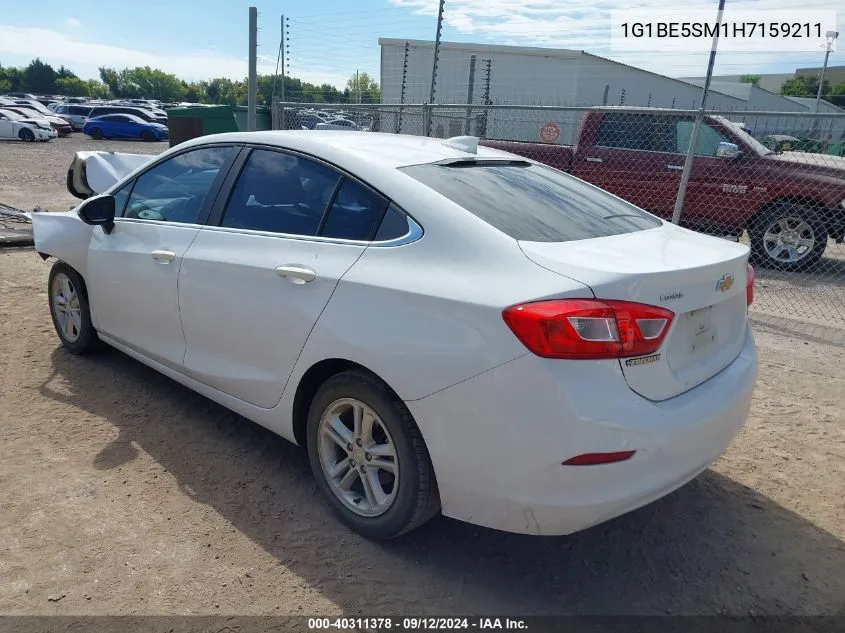 1G1BE5SM1H7159211 2017 Chevrolet Cruze Lt