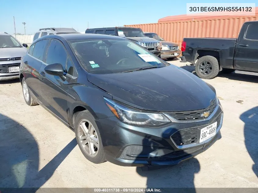 2017 Chevrolet Cruze Lt Auto VIN: 3G1BE6SM9HS554132 Lot: 40311738