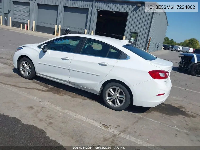 2017 Chevrolet Cruze Lt Auto VIN: 1G1BE5SM6H7224862 Lot: 40312091