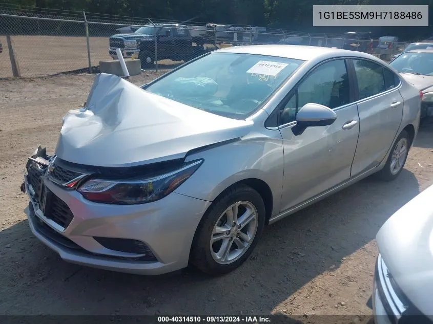 2017 Chevrolet Cruze Lt Auto VIN: 1G1BE5SM9H7188486 Lot: 40314510