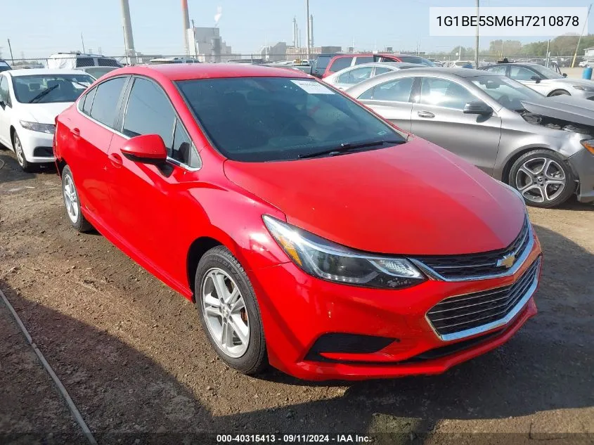 1G1BE5SM6H7210878 2017 Chevrolet Cruze Lt Auto